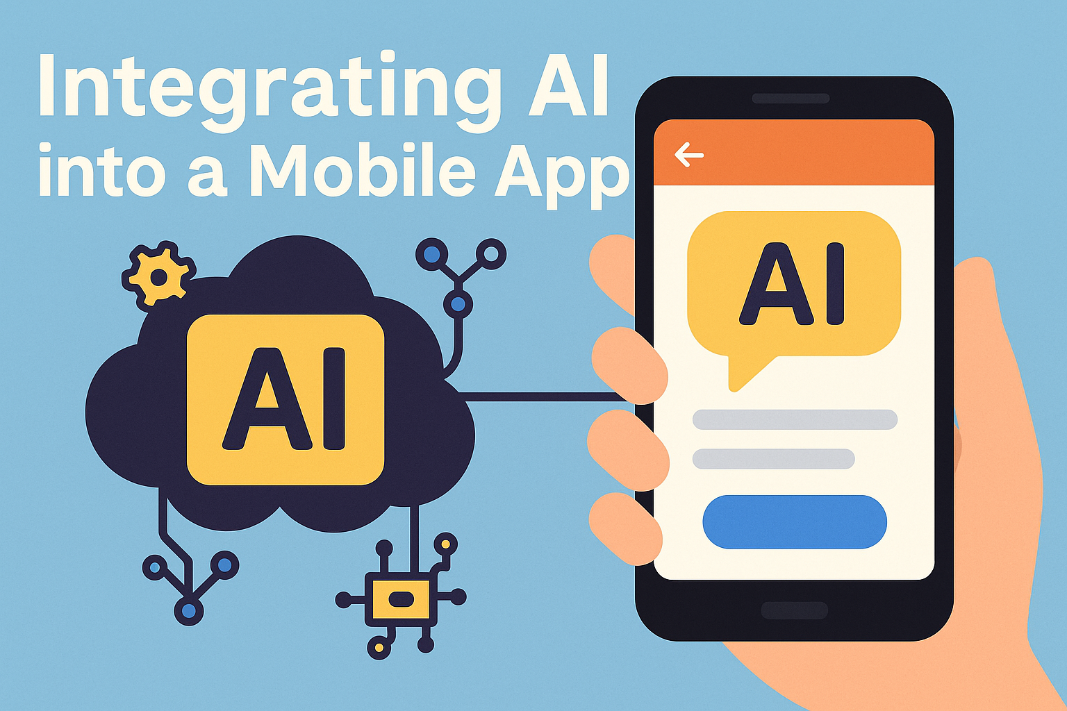 MI integráció a mobilalkalmazás felületén